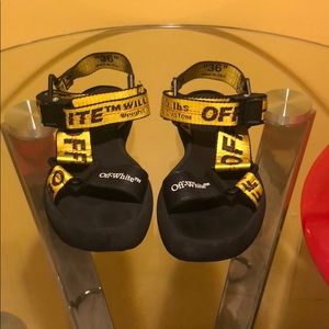 Off white sandals
